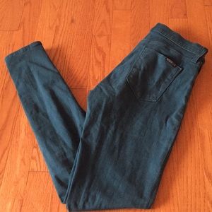 Hudson pants Teal blue